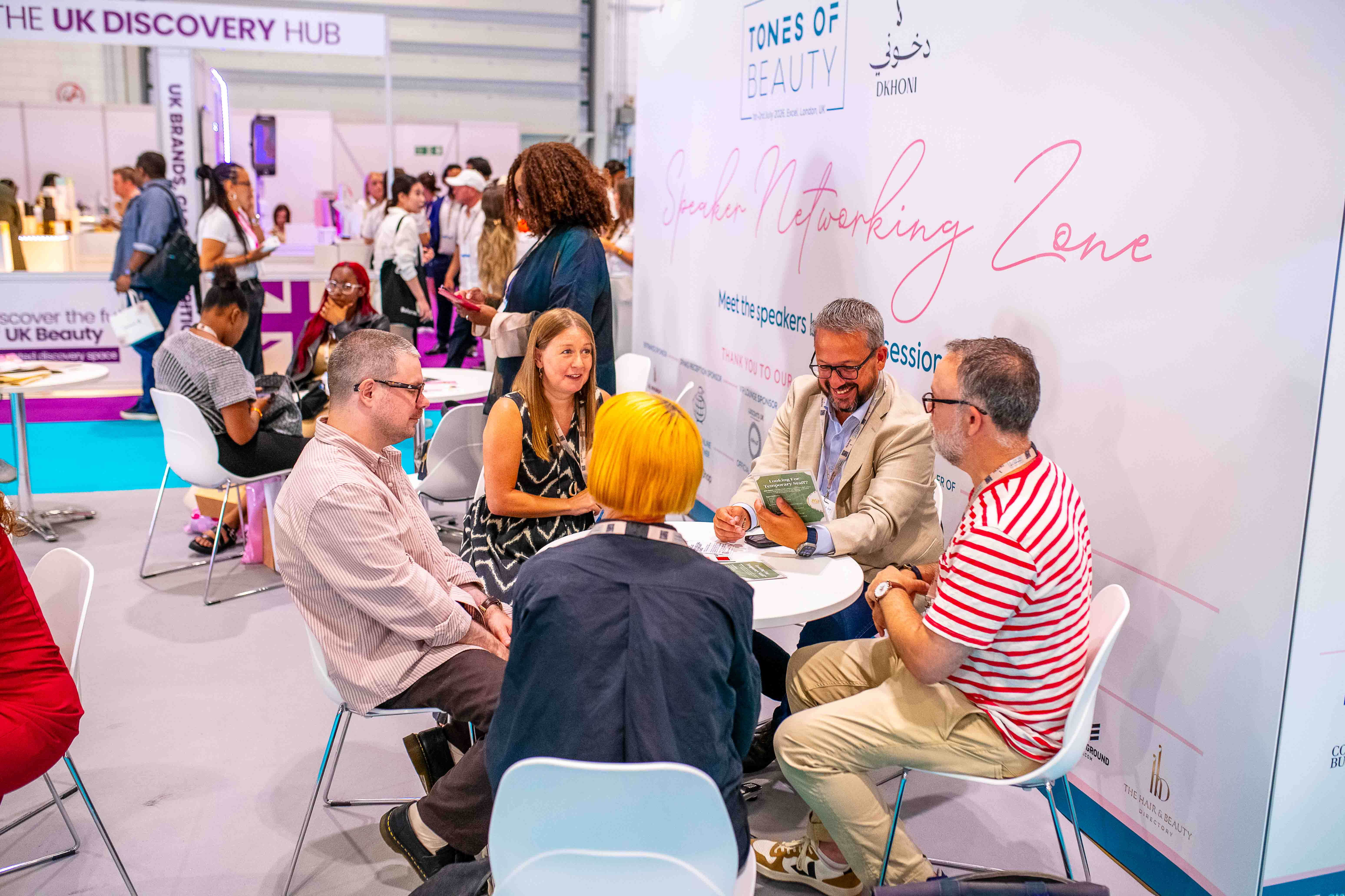 Bustling trade exhibition